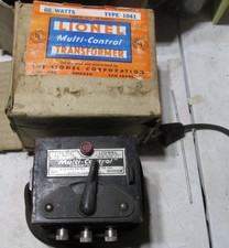 vintage 60 watts type 1041 Lionel multi control transformer for trains boxed