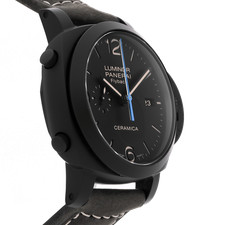 Panerai Luminor 1950 3 Days Chronograph Flyback Ceramic Mens 44mm Watch PAM 580 3