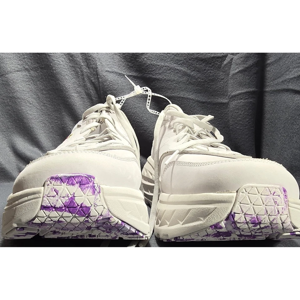 Tenis para mujer Hoka Bondi L BP grises bordados florales para caminar nuevos sin caja Foto 2 de 4