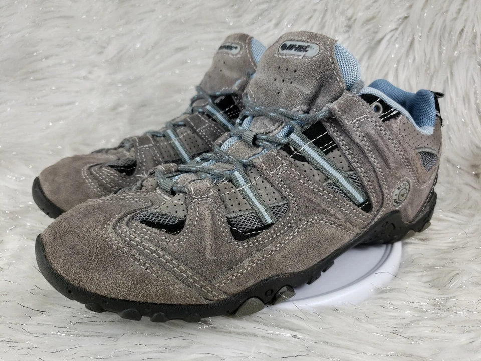 Hi Tec Tiago Suede Hiking Low-top Trail Lace Up Shoes Women Size US 9.5 / EUR 41 - Image 4 of 4