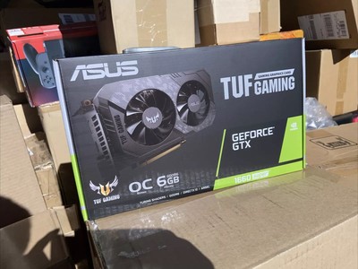  Asus TUF Gaming GeForce GTX 1660 Super Overclocked 6GB Edition New Free Ship