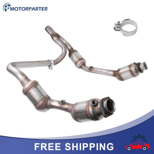Catalytic Converter Y Pipe For 2007 2008 2009 Jeep Wrangler JK 3.8L