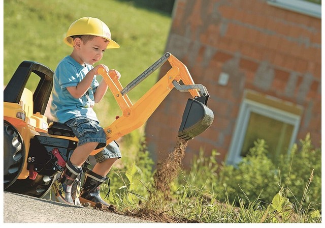 cat construction pedal tractor