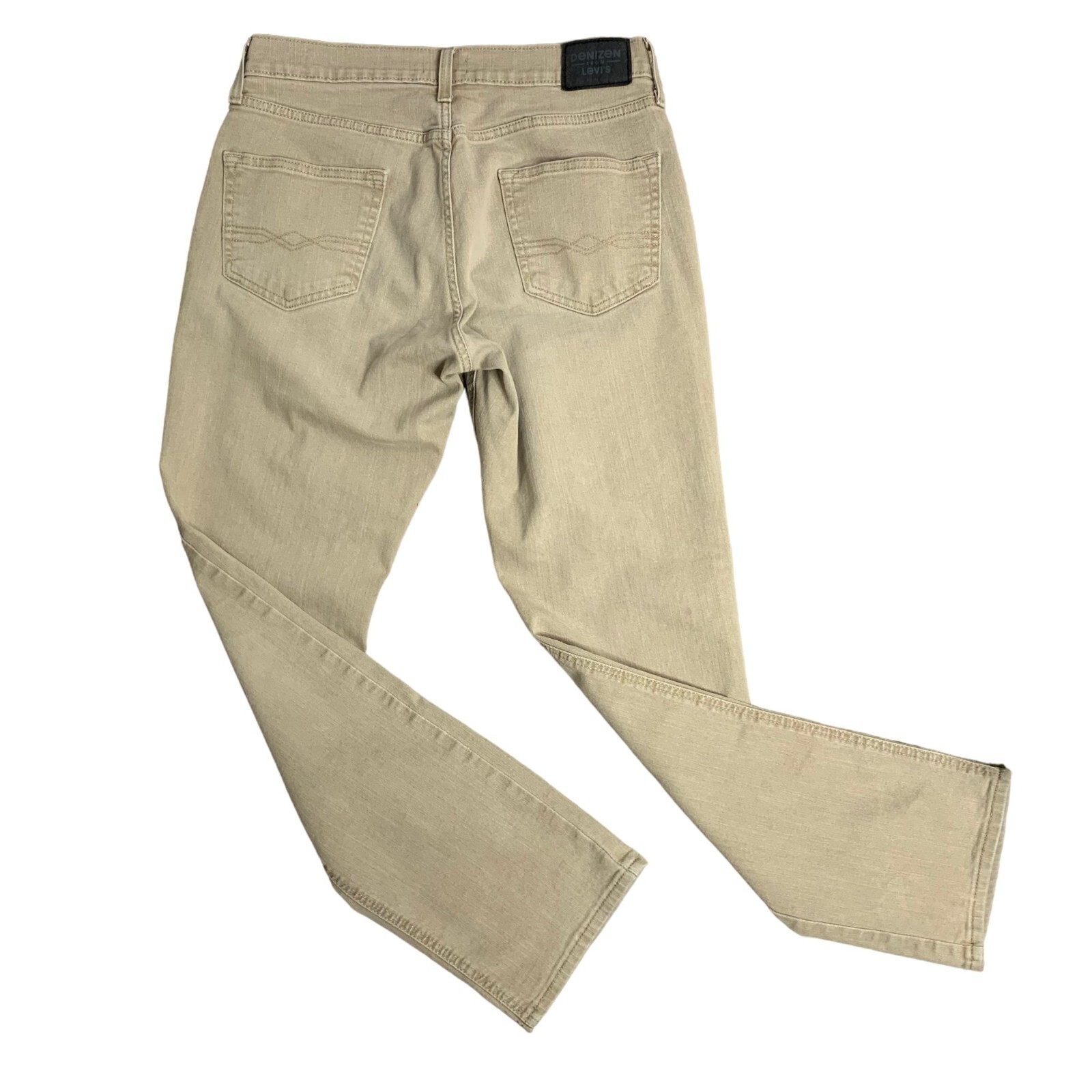 Levis Denizen 231 Athletic Fit Denim Jeans 30 Tan Tapered 5 Pocket