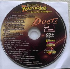 DUETS KARAOKE CDG DISC R B,SOUL,COUNTRY,OLDIES SONGS CD G MUSIC 5131-01