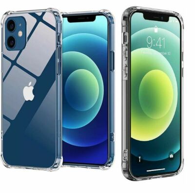 For Apple iPhone 13 12 11 Pro X XR XS MAX SE Mini Shockproof Clear Case Bumper