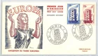 FRANCE FDC EUROPA 1956 Paris Illustrated First Day Cover {samwells-covers}RF52