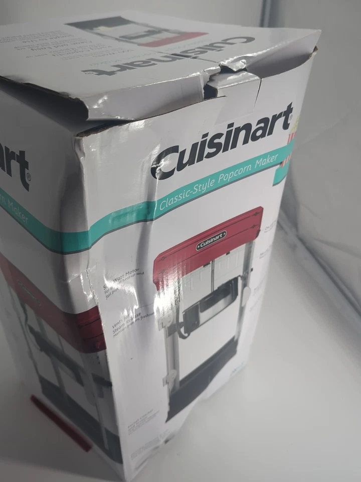 Cuisinart Electric Popcorn Maker CPM-28 10 Cup Carnival Style - Image 2 of 4