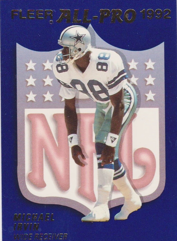 1992 Fleer Football "Insert" Cards