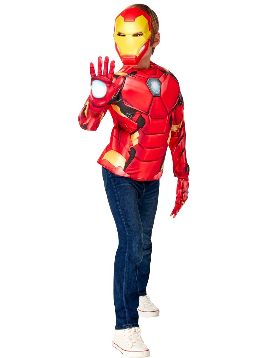 Rubie's Unisex Kinder Avengers Kostüm – Weißer Overall, Mit Angenähten Schuhüberzügen, Offiziell Marvel