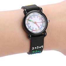 Kids 3D Cartoon Waterproof Toddler Watch Small Time Wristwatch Battery Power