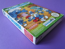LES SCHTROUMPFS / Nintendo NES PAL B FAH / Infogrames + BOITIER PROTECTION