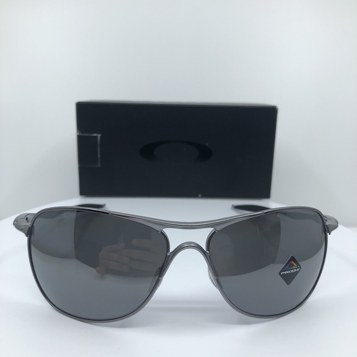 グラス New OAKLEY Crosshair Sunglasses C. Lead with Prizm Black Polarized