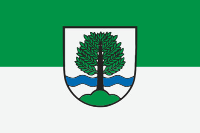 Aufkleber Stegen OT Eschbach Fahne Flagge 18 x 12  cm Autoaufkleber