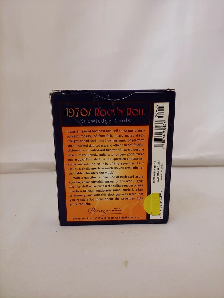 Knowledge Cards 1970s Rock n Roll,Constellations,Scotland,Golden Gate Bridge — 第 4/4 张图片