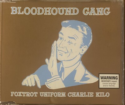 Bloodhound Gang Foxtrot Uniform Charlie Kilo Australian CD single