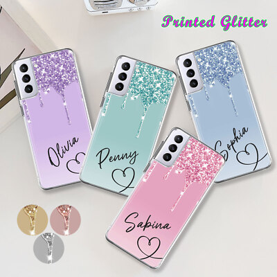Personalised Name Case Phone Cover For Samsung Galaxy A15 A05 A55 5G A14 A54 A35