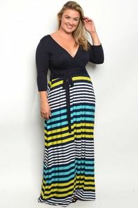 plus size jersey maxi dress