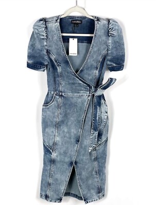 retrofete denim dress Feodora Pink Satin Gown | Afterpay | Klarna