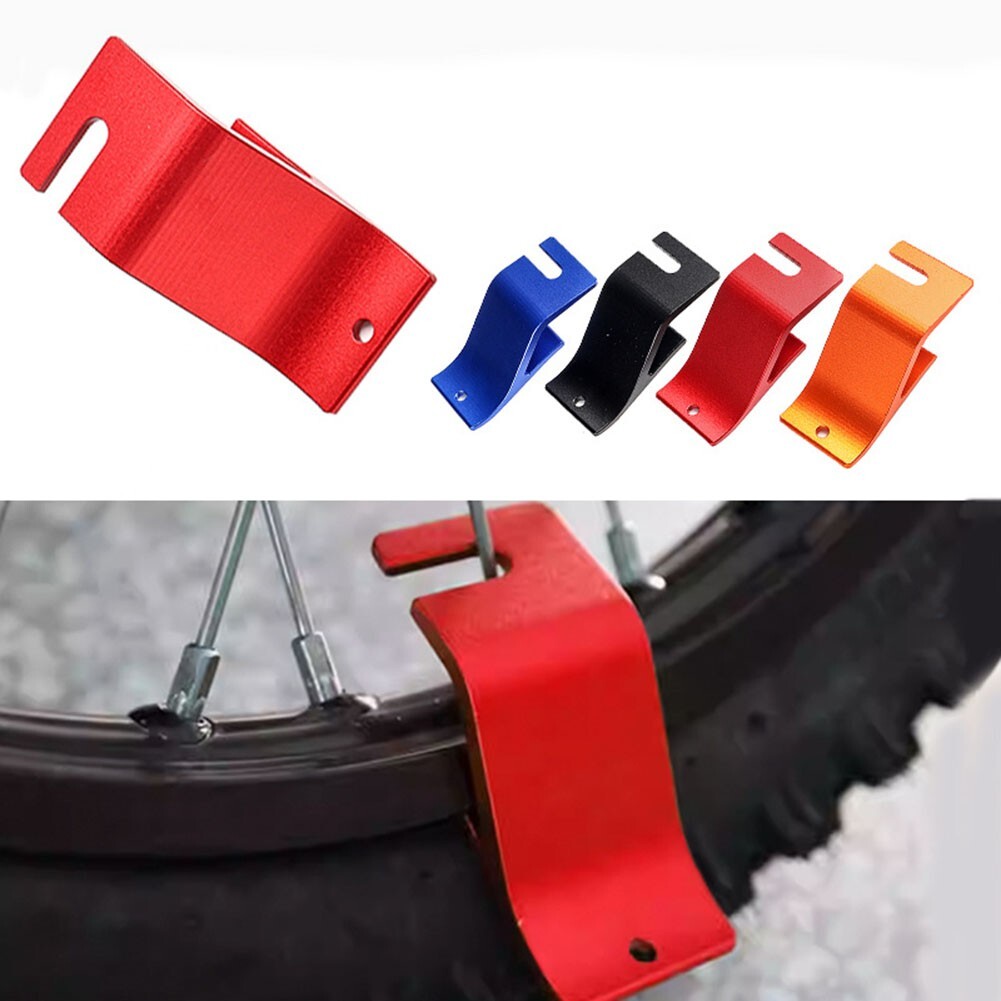 Generisch Motorrad-Reifenwulstwerkzeug, Motorrad-Reifenwulsthalterung, Motorrad-Reifenwechselständer Aus Aluminium, No Pinch Tire Tool, Tragbare Offroad-Dirtbike-Reifenwerkzeuge Für Den Reifenwechsel