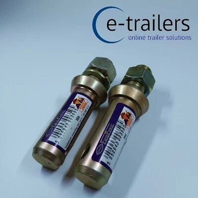 PAIR OF CAT 2 (22mm) TRACTOR IMPLEMENT LINK PINS - 3 POINT LINKAGE BOX GWAZA 359