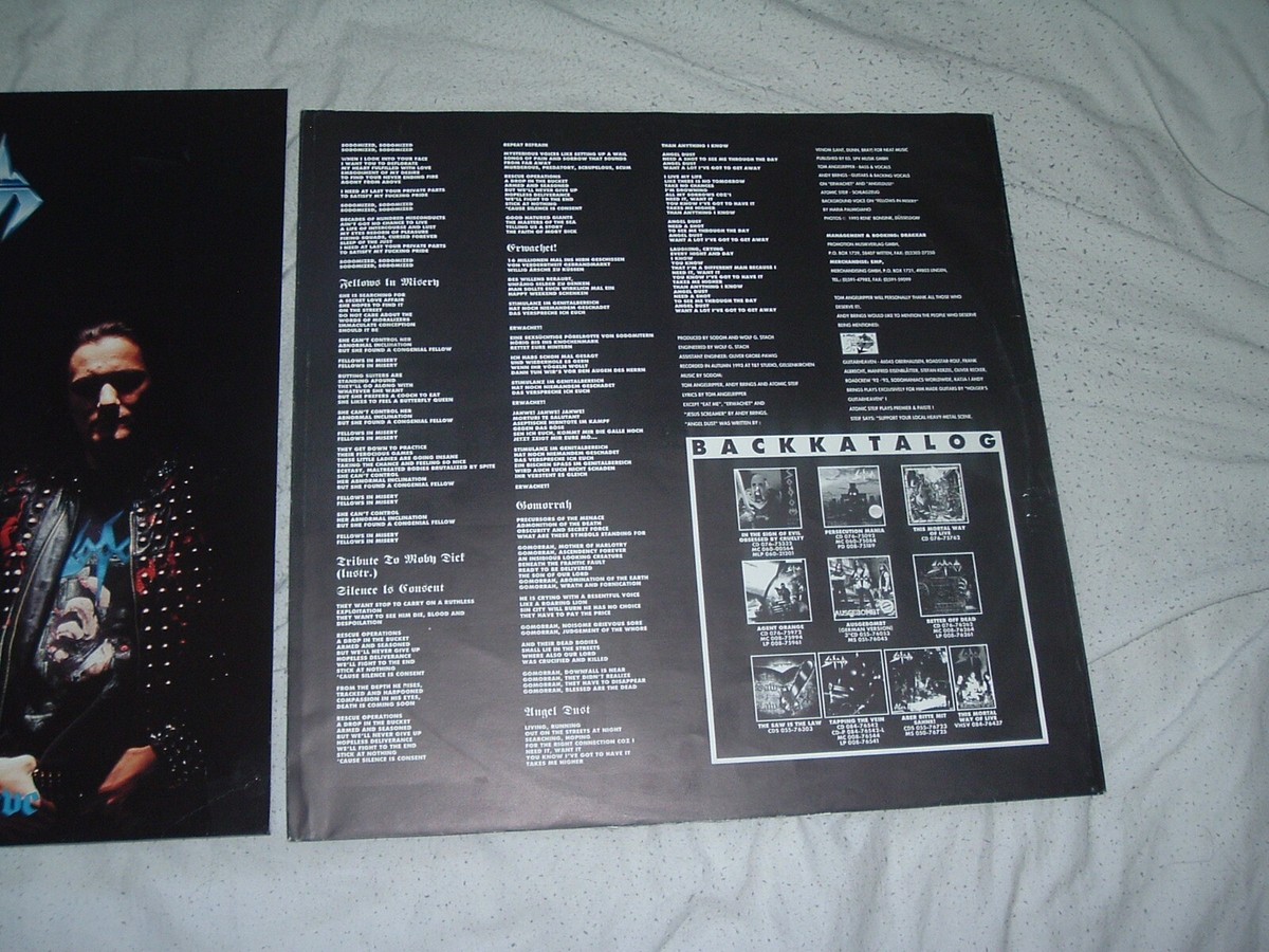 SODOM Get What You Deserve '94 ORIGINAL GERMAN IMPORT 1st press