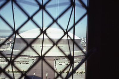 NEW ORLEANS SUPERDOME FROM THE HYATT REGENCY 1977 PHOTO SLIDE #2