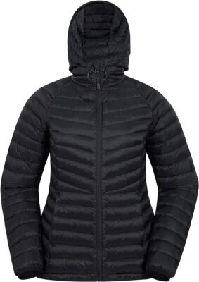 Mountain Warehouse Skyline hydrophobe Damen-Daunenjacke schwarz 8 oder 12 neu
