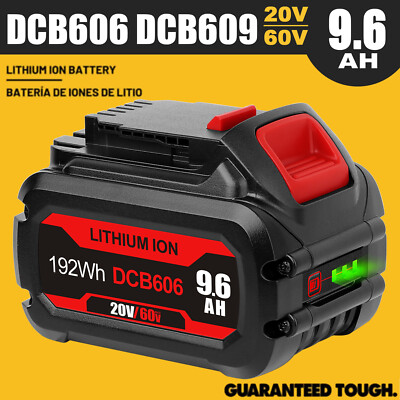 For DEWALT DCB606 FLEXVOLT 20V/60V MAX High Output