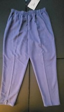 VINTAGE BLAST PULL ON CASUAL PANTS SIZE XL LIGHT BLUE ELASTIC WAIST NWT