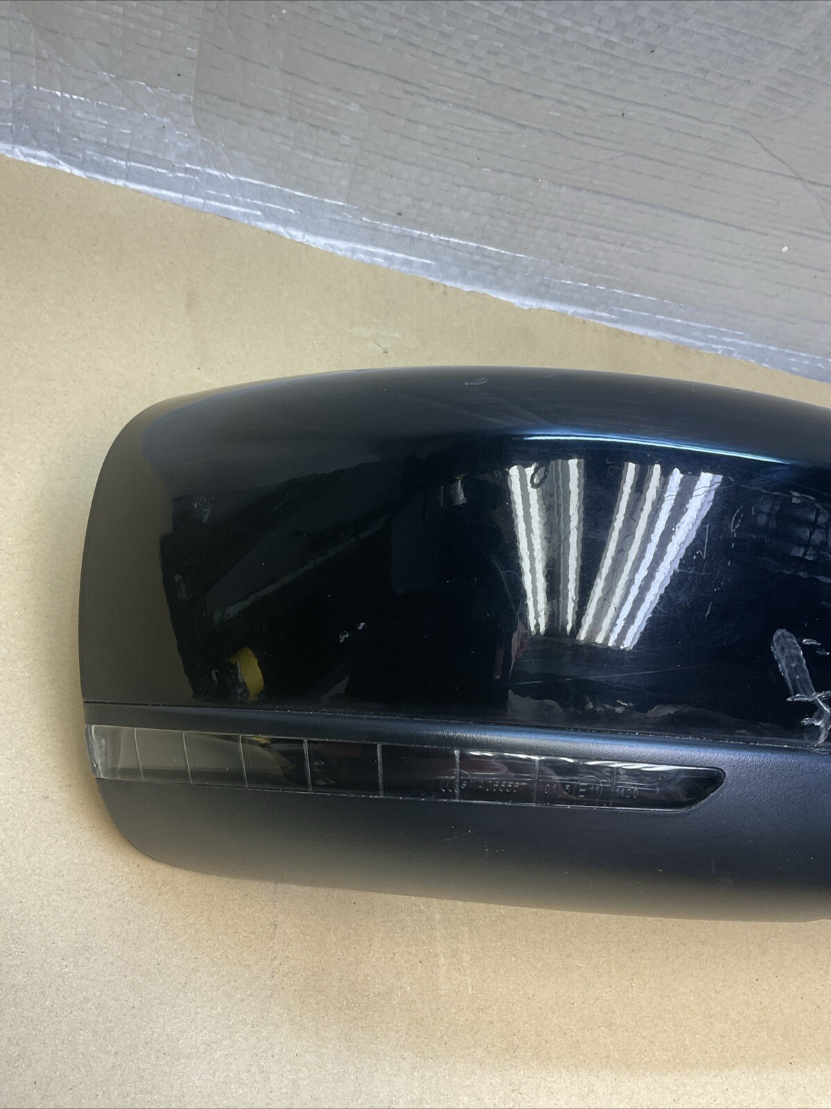 2014-2017 Maserati Quattroporte Front Right Door Side Mirror BLACK OEM