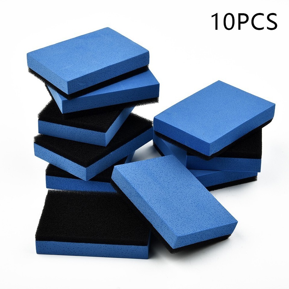 10x Car Ceramic Coating Sponge Glass For NANO Wax Coat Applicator
