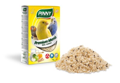 Pinny Premium Menu White Bird Food for Canaries, Budgies, Exotic Birds 350g, 1kg