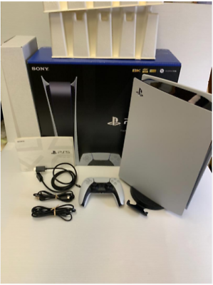Sony PlayStation 5 PS5 CFI-1100B01 Digital Edition Console Set 