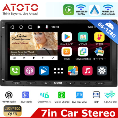 ATOTO S8 Ultra Neu 2DIN Autoradio Android GPS 4G LITE WIFI CarPlay&Android Auto