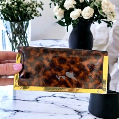 Tory Burch Tortoise Sunglass Glasses Case | eBay display picture 1