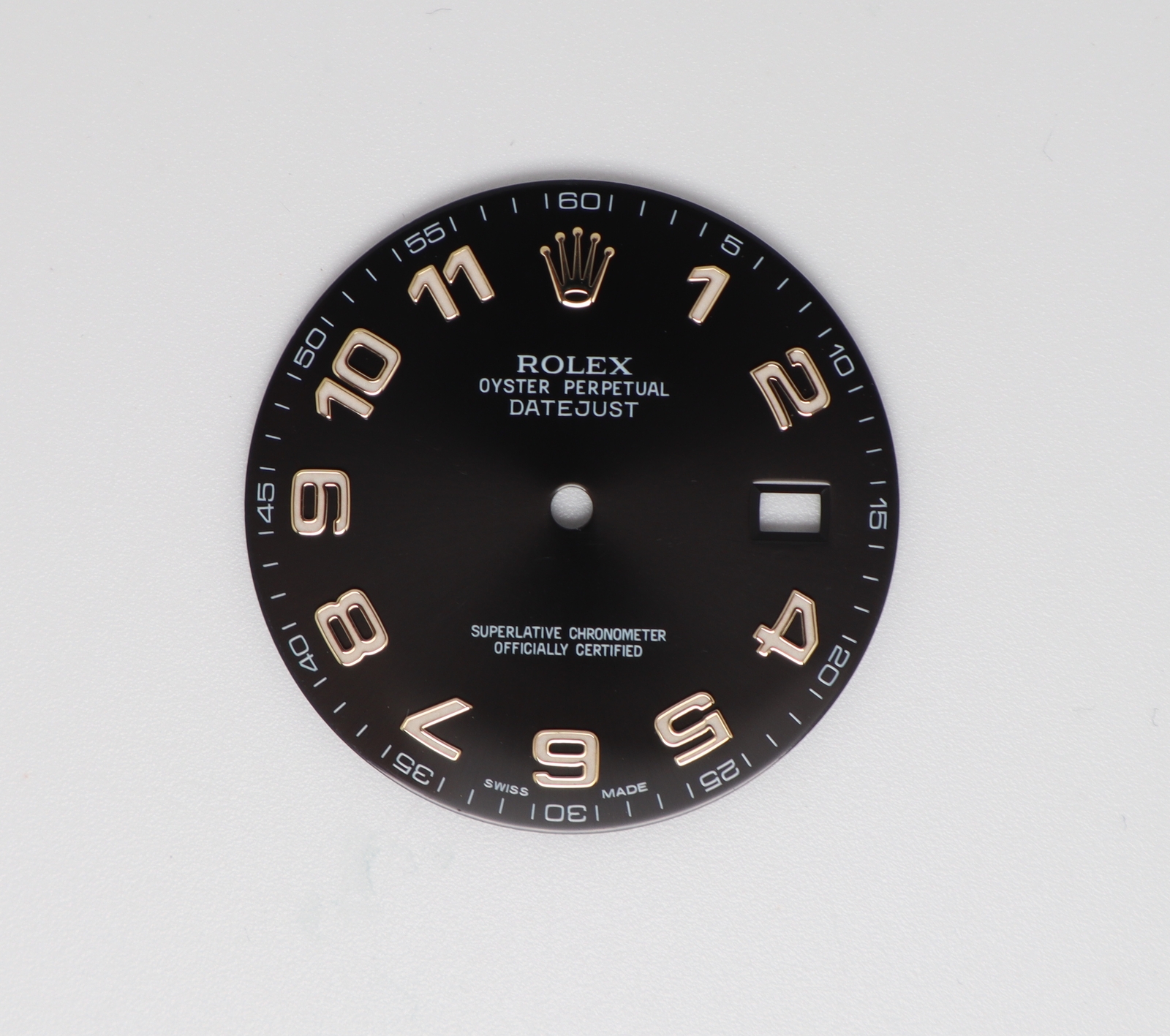 Rolex Datejust 41mm Black Arabic Numerals Dial 116333