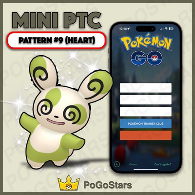 #ad #ad Pokémon PTC GO Shiny Spinda #9 Broken Heart 80K Stardust✨Read Description✨ $2.99