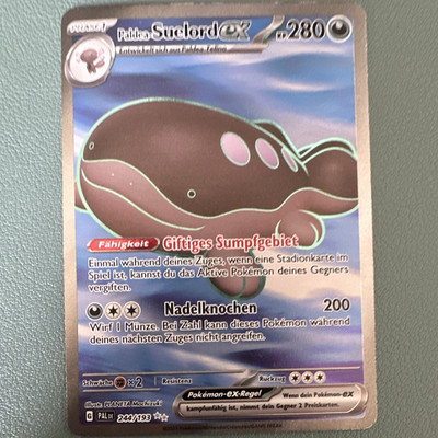 Pokémon TCG Suelord ex 244/193 Paldea Evolved Ultra Rare Holo Deutsch