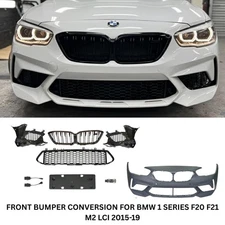 FRONT BUMPER CONVERSION M2 COMPETITION LOOK FOR BMW 1 SERIES F20 F21 LCI 2015-19