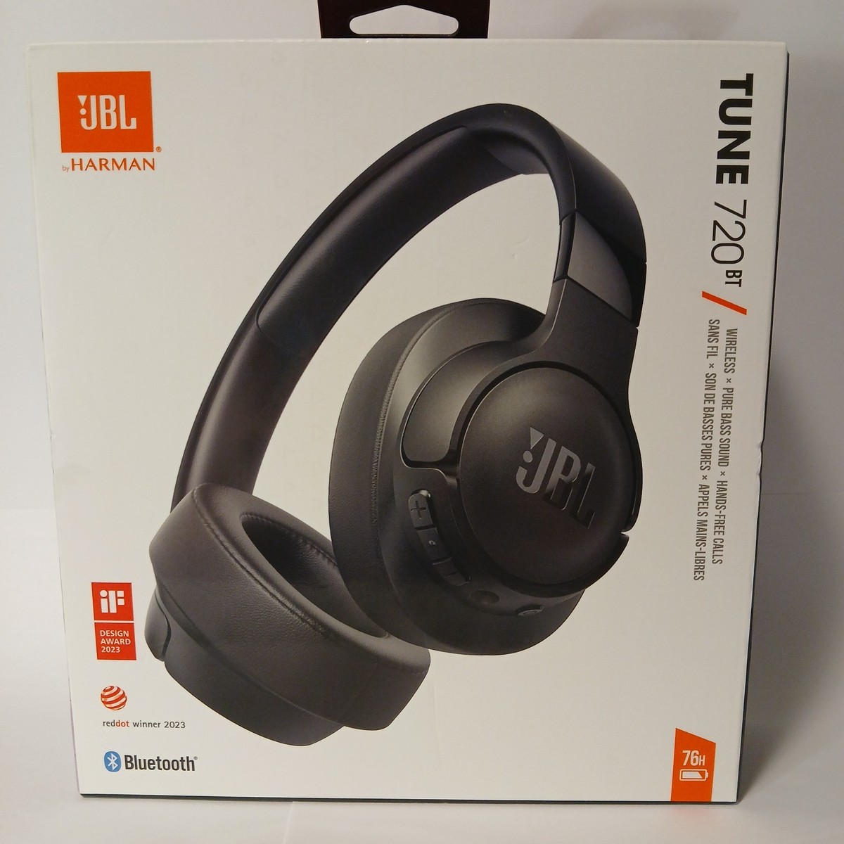 JBL Tune 720BT 720-BT Wireless Bluetooth Over EAR Headphones