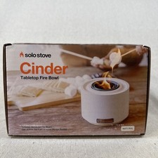 Solo Stove Cinder Tabletop Fire Bowl Indoor Camping S’mores Ambience Roasting