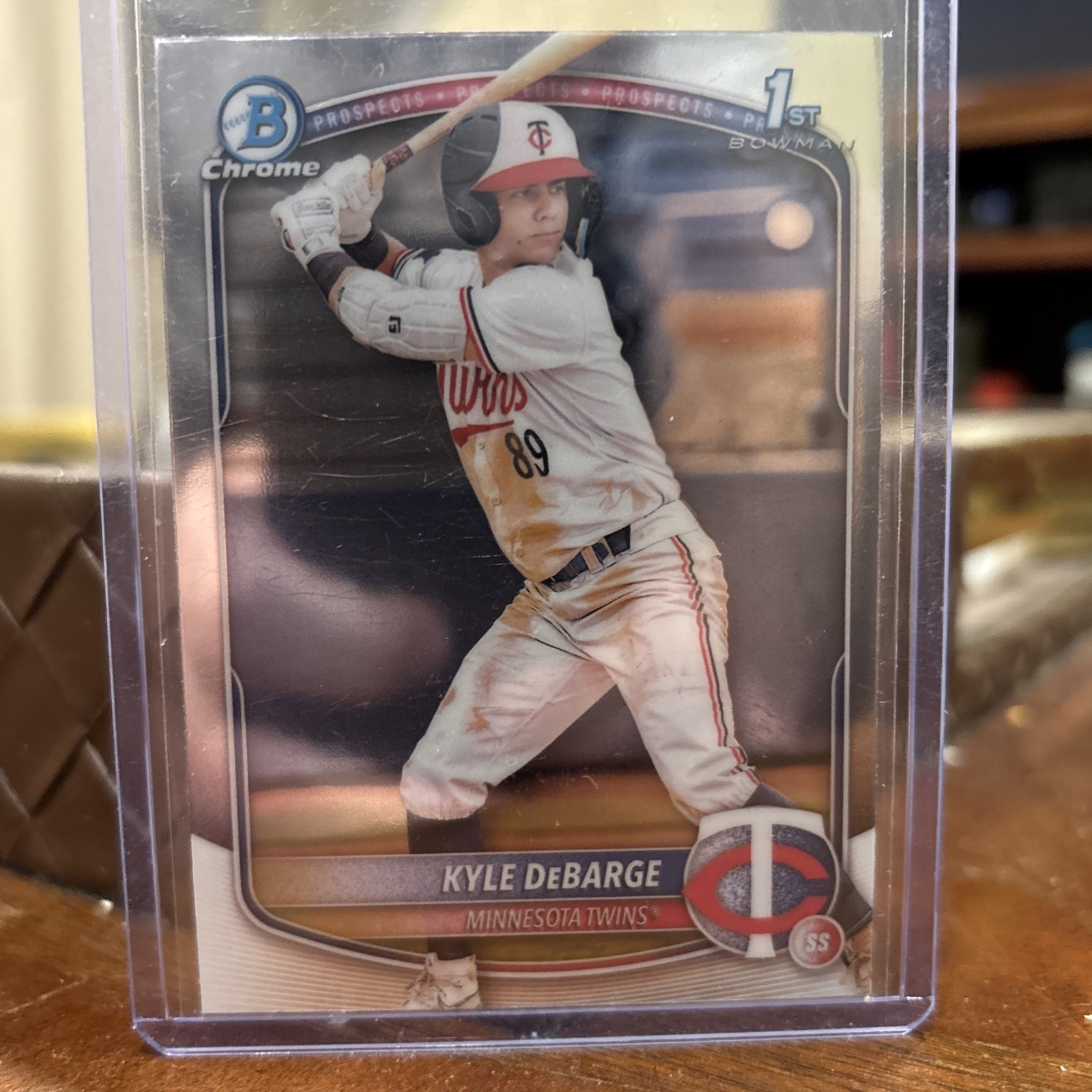 2025 Bowman - Chrome Prospects Kyle DeBarge #BCP-139 (RC)