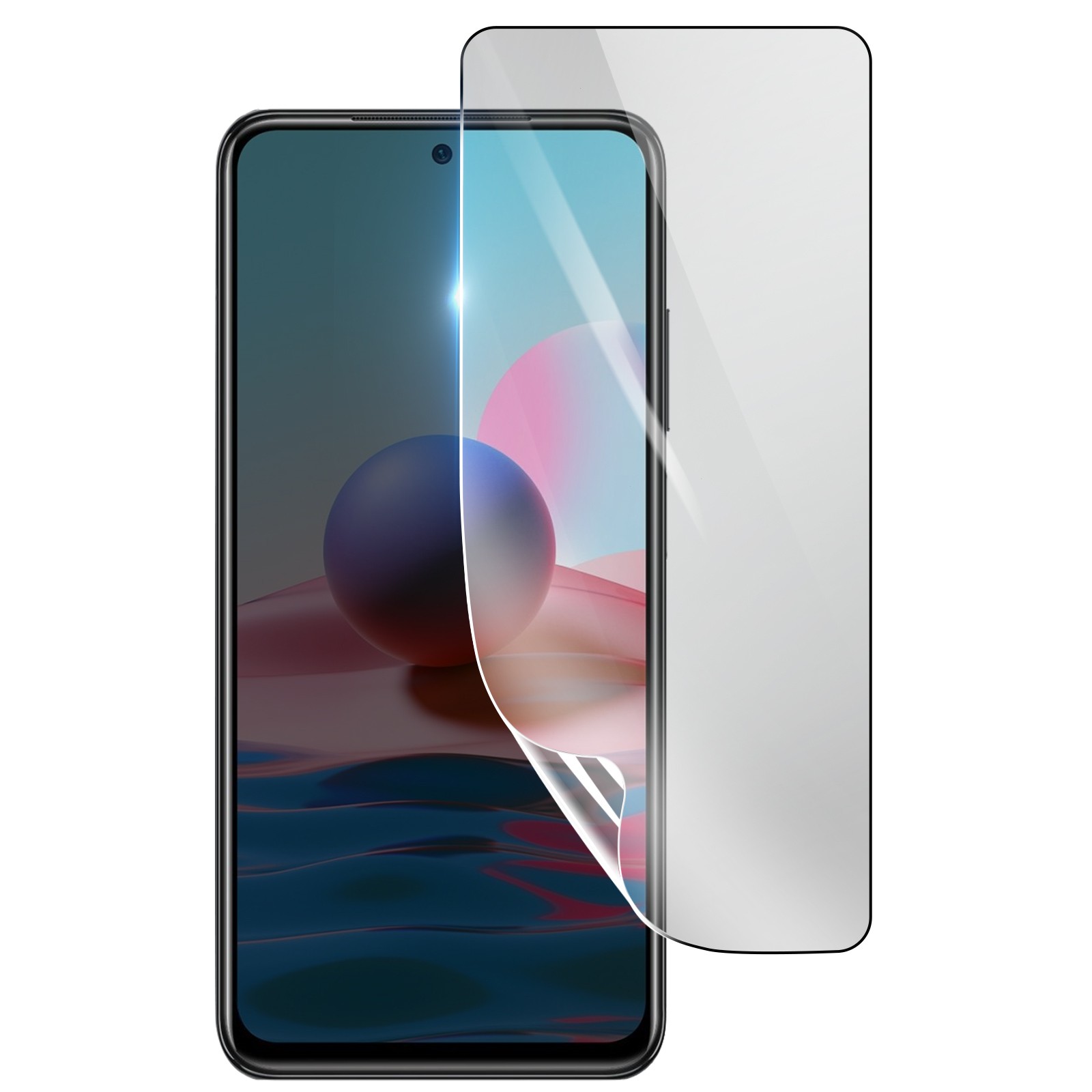 Film Hydrogel Xiaomi Redmi 10 Anti Rayures et Chocs sans Bulle