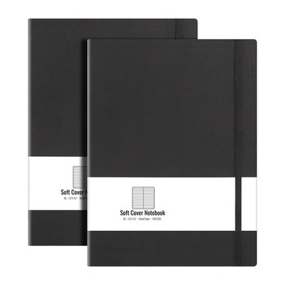 B5 College Ruled Notebook Softcover Journals2Pack Large Composition Notebook ...
