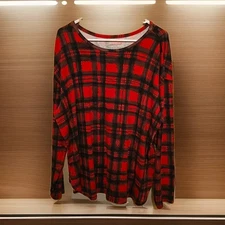 Women's Westbound Shirt Size 1X Long Sleeve Pullover Top Tagless Plus Clothing