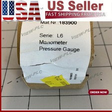 US FREE TAX New FESTO MA-40-10-G1/4-EN 183900 Manometer Pressure Gauge Series L6