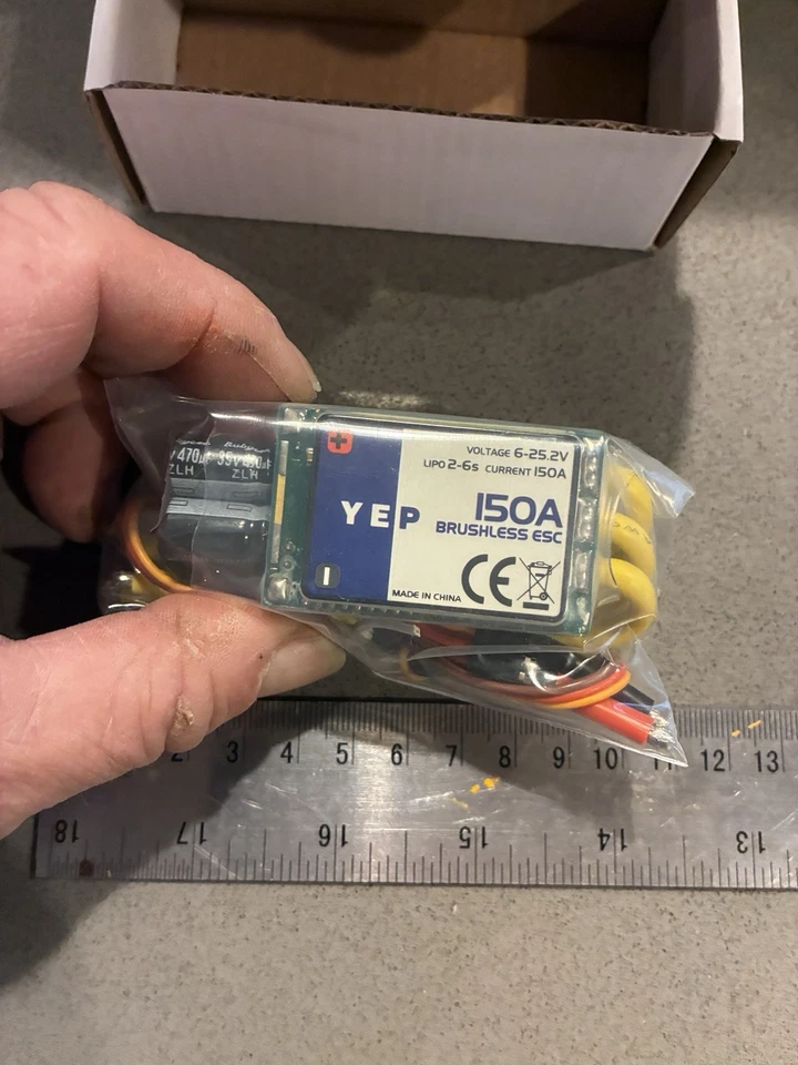 Modelo de avión 150a YEP sin escobillas Esc NOS R/C Foto 3 de 4