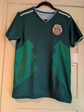 Mexico 2018 World Cup Green Jersey Sz Small