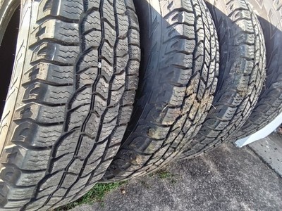 Cooper Discoverer AT3 4S 245/75R16 Tires used set of 4